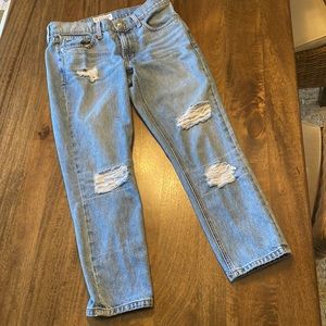 Derek lam 10 Crosy MILA girlfriend mid-rise jean DESTRUCTED 28/6